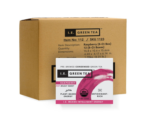 Raspberry Green Tea - Inner Carton (12 X 8-ct Boxes)