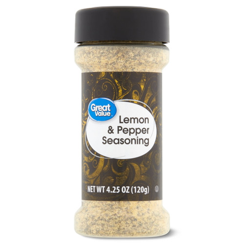 Great Value Lemon & Pepper Seasoning, 4.25 Oz