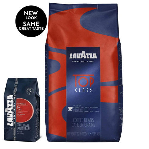 Lavazza Top Class Whole Bean Coffee Blend, Medium Espresso Roast Bag, 2.2 Pound (pack Of 1)