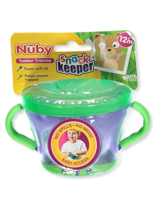 Nuby Snack Keeper - Purple/green, One Size