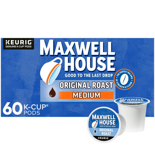 Maxwell House Original Roast Medium Roast K-cup® Coffee Pods, 60 Ct. Box