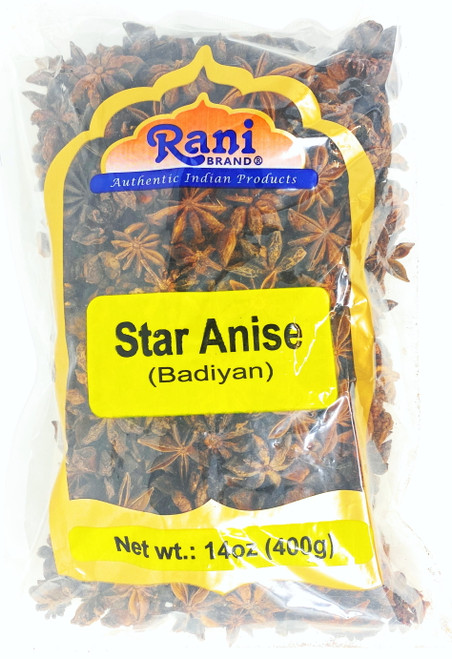 Rani Star Anise Seeds, Whole Pods (badian Khatai) Spice 14oz (400g) ~ All Natural | Gluten Friendly | Non-gmo | Vegan | Indian Origin