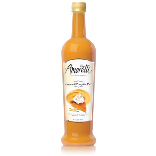 Amoretti Premium Syrup, Crema Di Pumpkin Pie, 25.4 Ounce