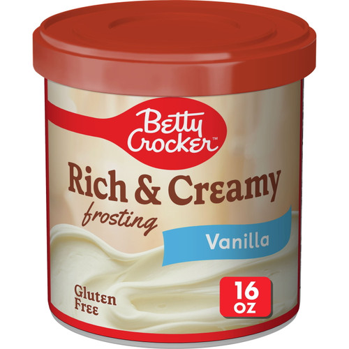 Betty Crocker Gluten Free Vanilla Frosting, 16 Oz