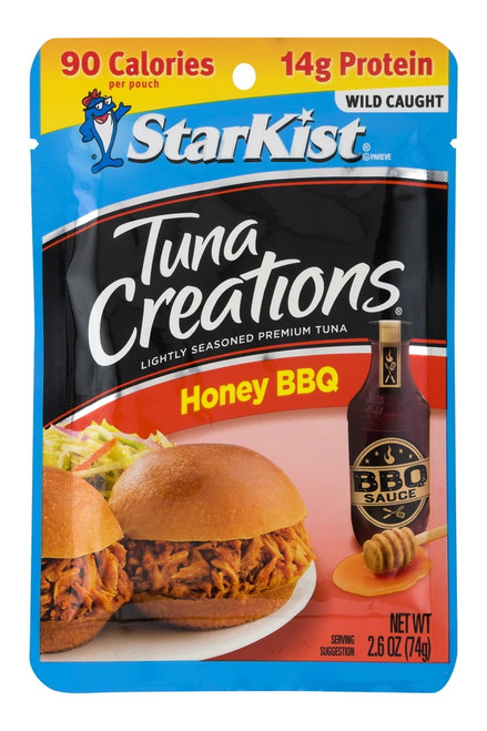Starkist Tuna Creations, Honey Bbq Pouch, 2.6 Oz