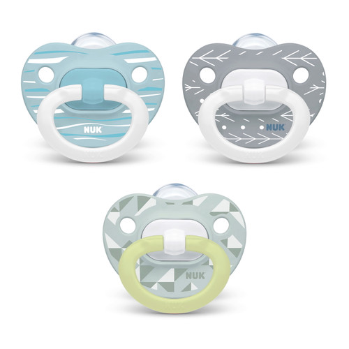 Nuk Orthodontic Pacifier, 3-pack, 18-36 Months