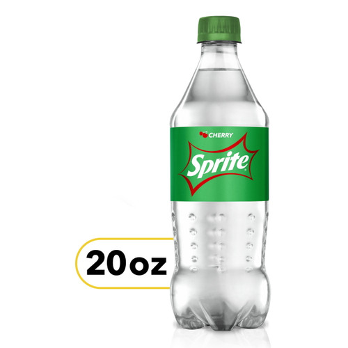 Sprite Lemon Lime Cherry Soda Soft Drink, 20 Fl Oz
