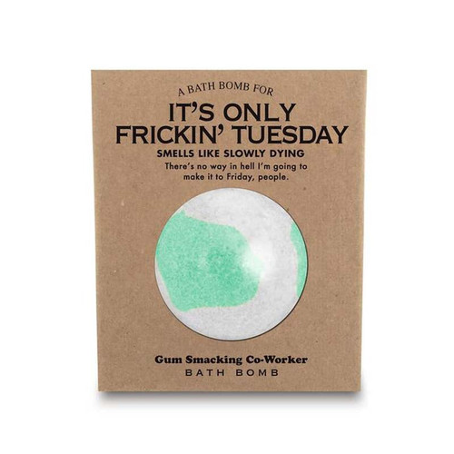 Whiskey River Soap - Bath Bomb - It''s Only Frickin'' Tuesday