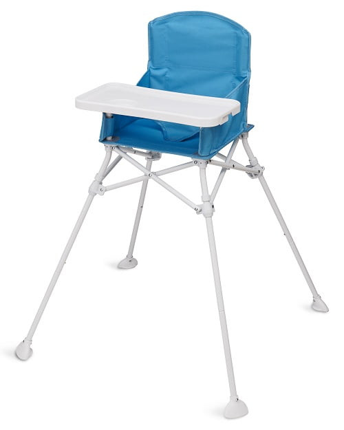 Regalo Portable High Chair, Aqua, Ages 6 To 36 Months
