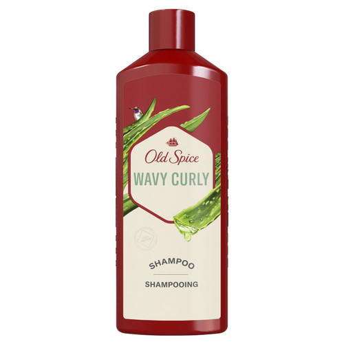 Old Spice Wavy Curly Shampoo With Aloe & Avocado Oil, 13.5 Fl Oz
