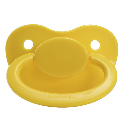 Littleforbig Bigshield (generation-1) Adult Sized Pacifier Yellow