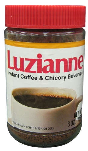 Luzianne Instant Coffee & Chicory Beverage, 8 Oz