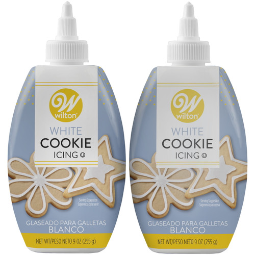 Wilton White Cookie Icing Set, 2-count