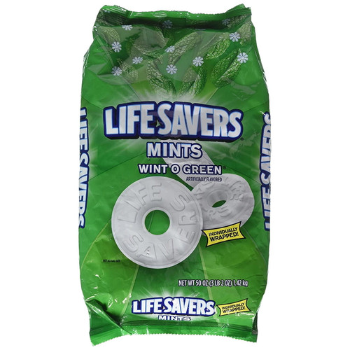 Life Savers Wint O Green Mints Bag - Lb. Oz., Icy, Wintergreen Taste
