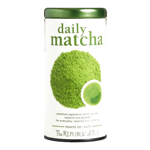 The Republic Of Tea Daily Matcha Tea 3.71 Oz Each (1 Item Per Order, Not Per Case)