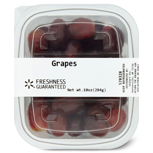 Freshness Guaranteed Red Grapes 10 Oz