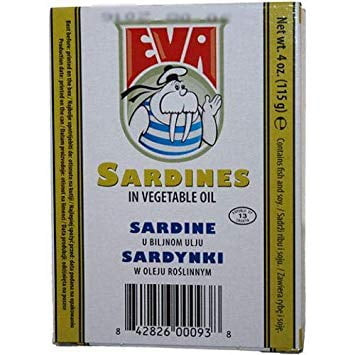 Eva Adriatic Sardines In Vegetable Oil