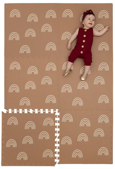 Baby Play Mat - Extra Large, Non-toxic Foam Play Mat With Soft Interlocking Floor Tiles