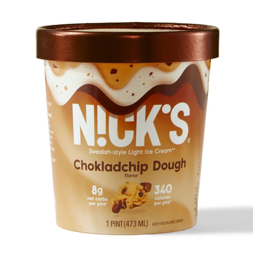 Nick's Chokladchip Dough Light Ice Cream