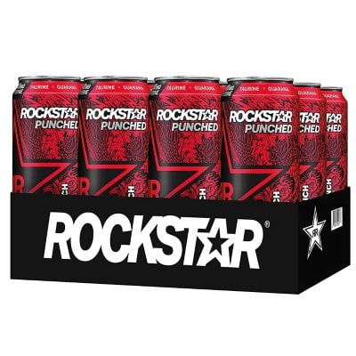 Rockstar Punched Fruit Punch Energy Drink (16 Fl. Oz., 12 Pk.)