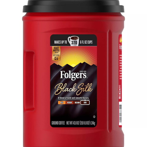 Folgers Black Silk Coffee (43.8 Oz.)