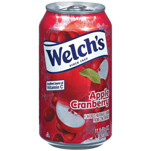 Welch's Apple Cranberry Juice, 11.5 Oz - Pk Of 24