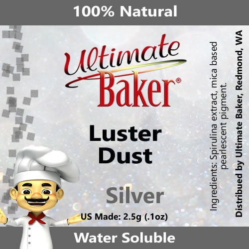 Ultimate Baker Luster Dust Silver (1x4.0g)