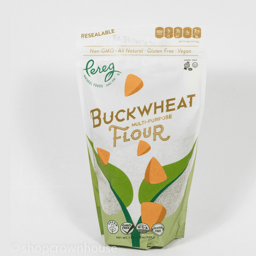 Pereg Gourmet All Natural Gluten Free Vegan Multi-purpose Buckwheat Flour, 16 Oz [pack Of 6]