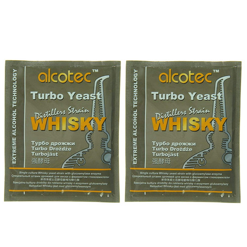 Alcotec Whiskey Turbo Yeast (pack Of 2)