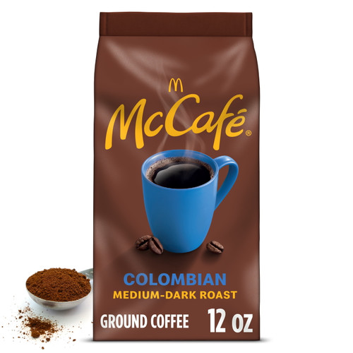Mccafe Colombian Ground Coffee, Medium Roast, 12 Oz. Bagged