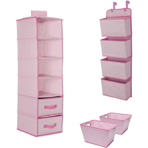 Delta Children Complete Nursery Organization Value Pack (3-piece Set), Pink