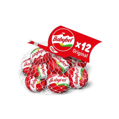 Mini Babybel Original Snack Cheese 12 Count