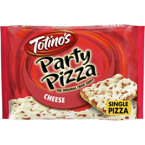 Totino's Party Pizza, Cheese, 9.8 Oz Pizza (frozen)