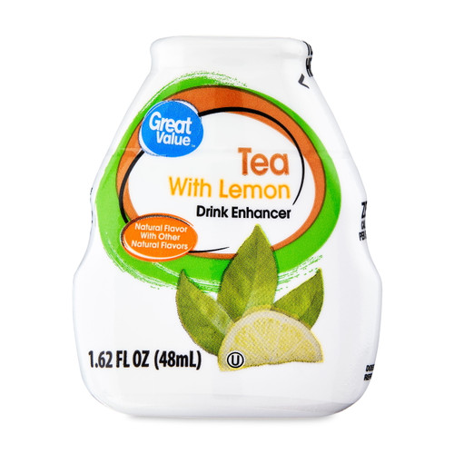 Great Value Tea With Lemon Drink Enhancer, 1.62 Fl Oz