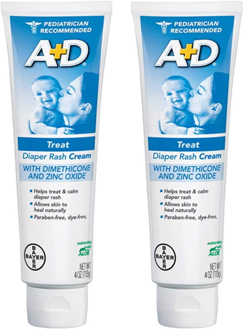 "zinc Oxide Diaper Rash Treatment Cream, Dimenthicone %, Zinc Oxide %, Easy Sprebctlyincing Baby Skin Care, Ounce Tube ( Pack)"