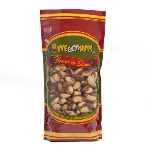 Brazil Nuts - Raw, Whole, Shelled, Raw, Natural 1 Pounds