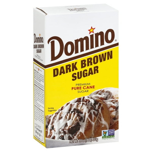 Domino Dark Brown Sugar Kosher For Passover 16 Oz. Pack Of 3.
