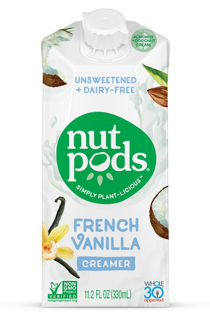 Nut Pods French Vanilla Creamer, 11.2 Fluid Ounce -- 12 Per Case