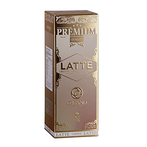 Organo Gold Organic Gourmet Cafe Latte U.s.a Packaging (1 Box)