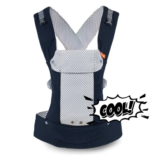 Beco Baby Carrier Gemini Convertible Baby Carrier, Cool Navy