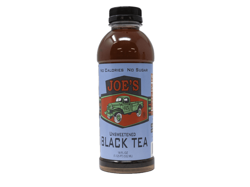 Joe Tea Unsweetened Black Tea 18 Fl. Oz. Plastic Bottles- Case Pack Of 12