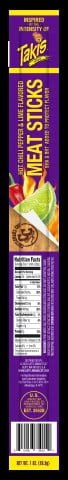Cattleman’s Cut Takis Fuego Meat Sticks, 1 Oz