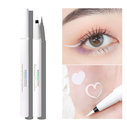 White Eyeliner Matte Color Liquid Eyeliner 8 Colors Waterproof Long Lasting Colorful Eye Liner Pen 1ml