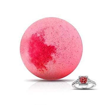 Princess Bath Bomb With Ring, Size 8, By Soapie Shoppe