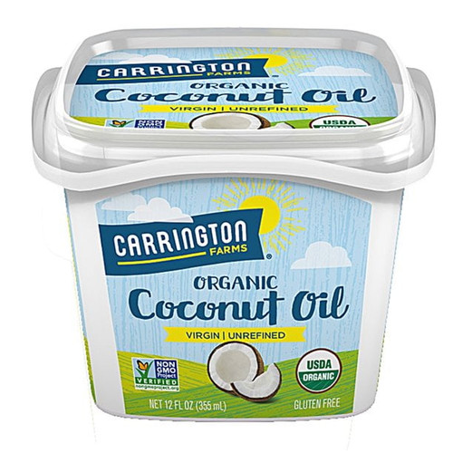 Carrington Farms Organic Coconut Oil Gluten Free -- 12 Fl Oz Pack Of 2