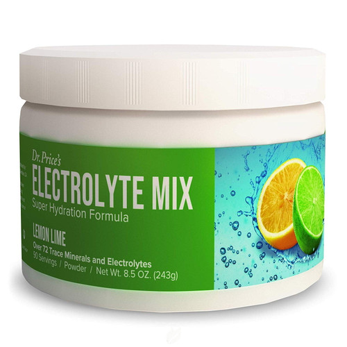 Dr. Price's Vitamins Electrolyte Mix Lemon Lime 90 Ct