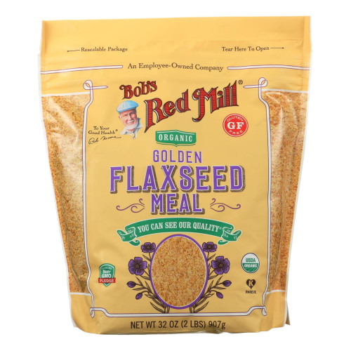 Bob’s Red Mill Organic Golden Flaxseed Meal, 32 Oz