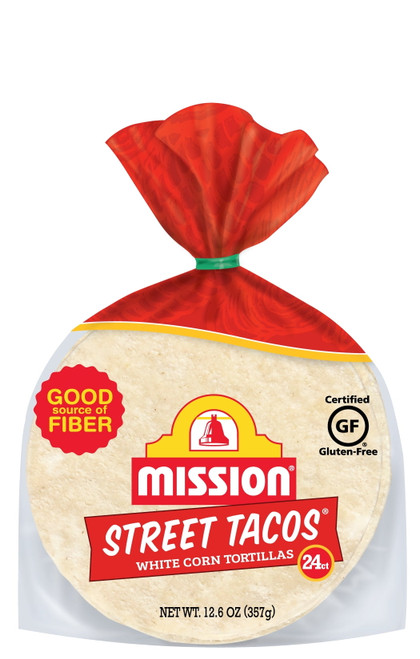 Mission Street Taco Corn Tortillas, 12.6 Oz, 24 Count