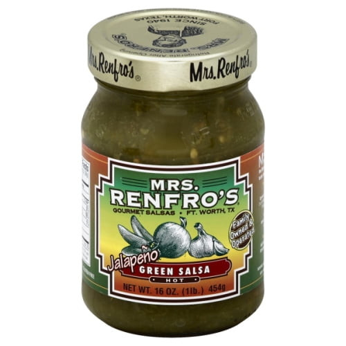 Mrs. Renfro's Green Salsa Onion And Chili, 16 Oz