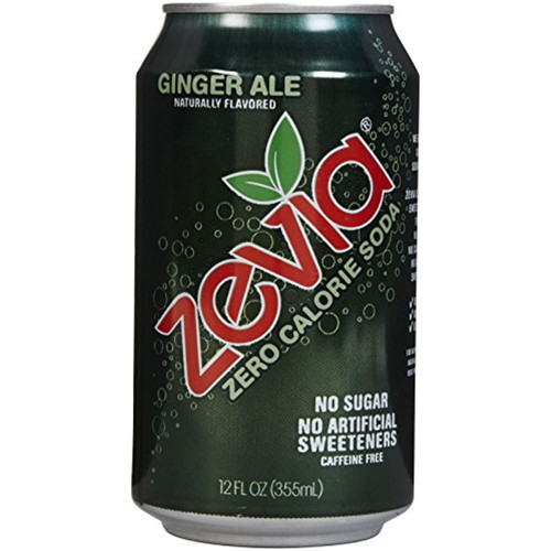 Zevia All Natural Diet Soda - Ginger Ale - 12 Oz - 6 Pk